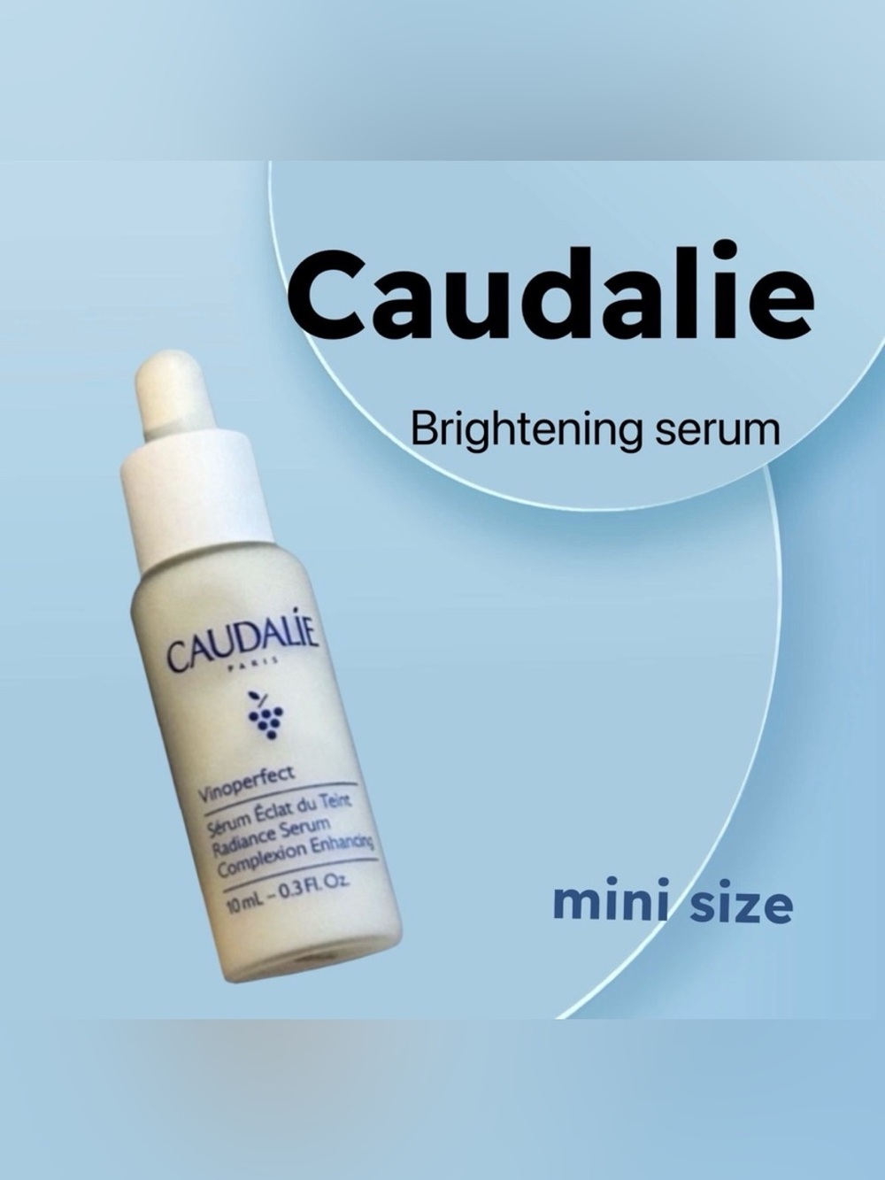 🇫🇷🆕NWOB CAUDALIE TRAVEL| French classic Vinoperfect Radiance & glow Serum*
